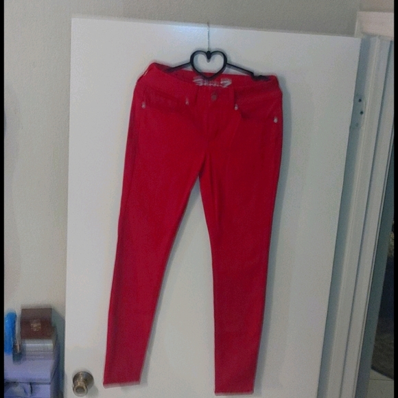 Seven7 pink skinny jeans size 6 like new